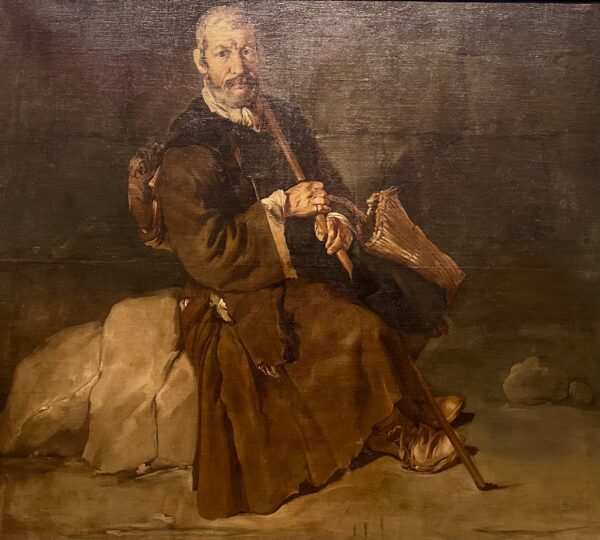 Mendicante seduto, Giacomo Ceruti, 1730
