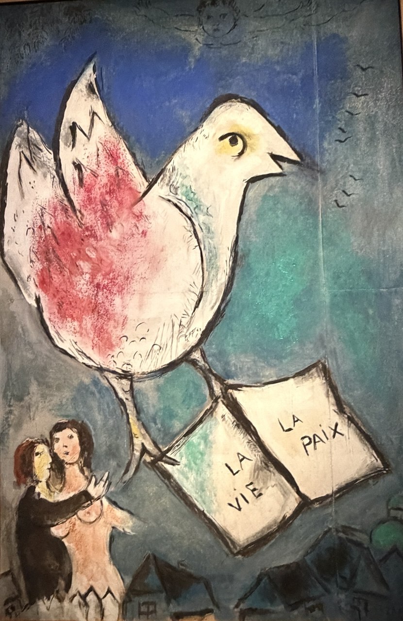 Marc Chagall, La pace, 1949